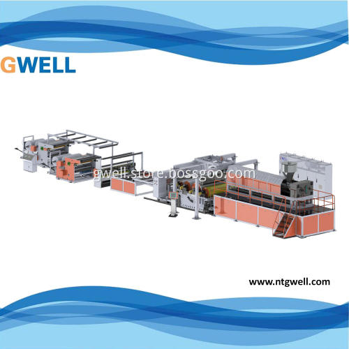 TPU cast film extrusion line